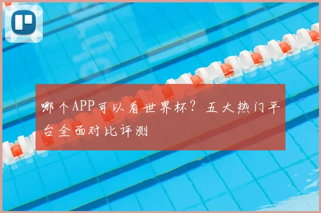 哪个APP可以看世界杯?五大热门平台全面对比评测